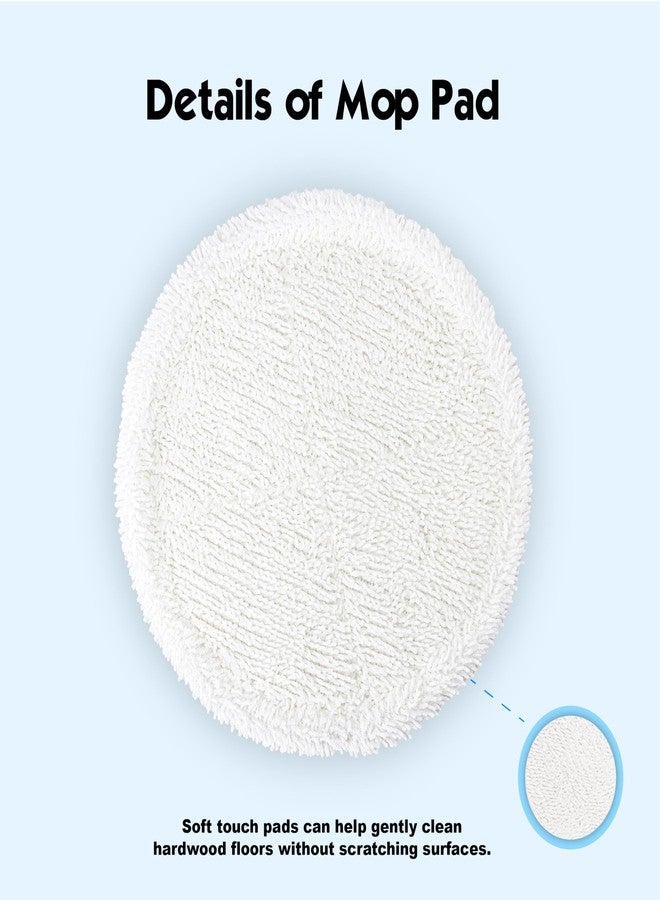 LTWHOME 7.8 Inch Soft Mop Pads Fit for Bissell Spinwave 2039 Series 2039A 2124 (Pack of 6) - Image 3